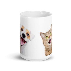 Cat and Dog Mug